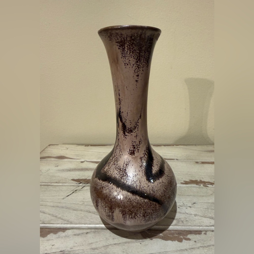 Vintage Blue Mountain Pottery BMP Canada Mocha Brown Vase